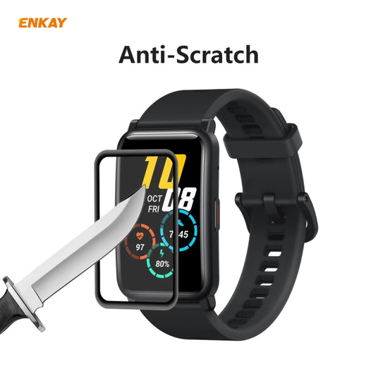 10 PCS For Huawei Honor Watch ES ENKAY Hat-Prince 3D Full Screen Soft PC Edge + PMMA HD Screen Protector Film by ENKAY