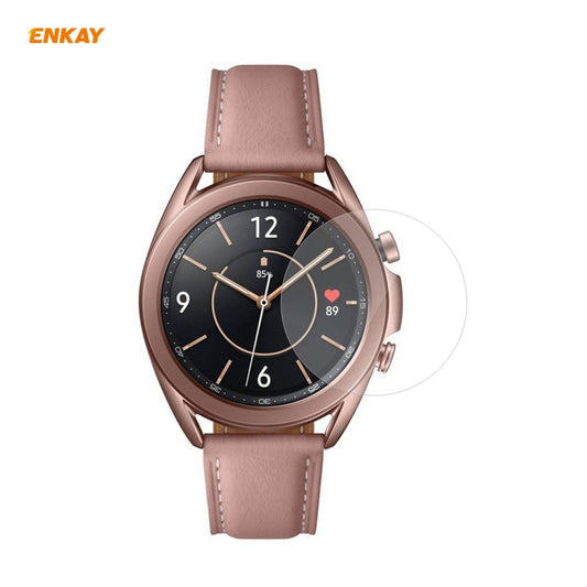 For Samsung Galaxy Watch3 41mm 2 PCS ENKAY Hat-Prince Clear HD PET Screen Protector Film by ENKAY