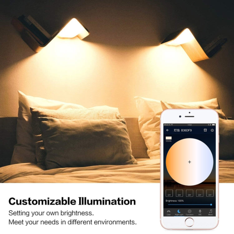9W 220V E27 RGBCW WIFI LED Smart Bulb Wireless Smart Home Automation Light by bashfashion