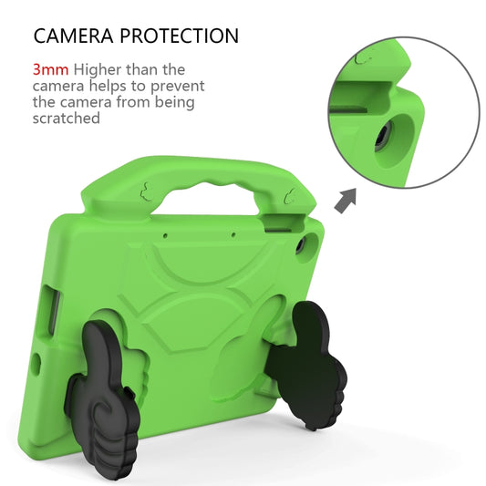 For Huawei MediaPad T10S 10.1/T10 9.7 Thumb Bracket EVA Shockproof Tablet Case(Green) by bashfashion