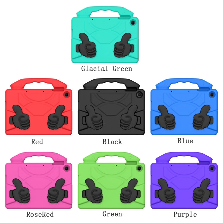 For Huawei MediaPad T10S 10.1/T10 9.7 Thumb Bracket EVA Shockproof Tablet Case (Glacier Green) by bashfashion