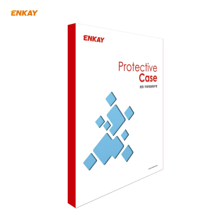 For Samsung Galaxy Tab A7 10.4 T500 / T505 2020 / 2022 ENKAY Horizontal Flip PU Leather + TPU Smart Case with Holder & Sleep / Wake-up Function(Dark Blue) by ENKAY