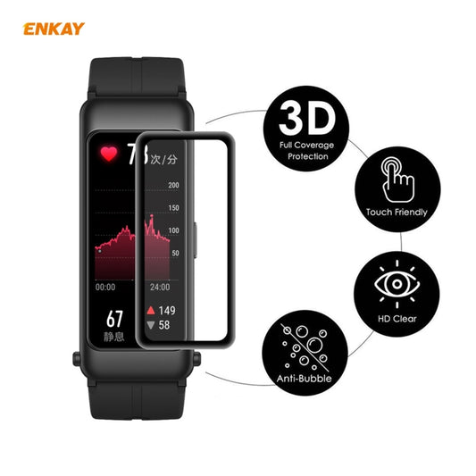 For Huawei B6 ENKAY Hat-Prince 3D Full Screen Soft PC Edge + PMMA HD Screen Protector Film by ENKAY