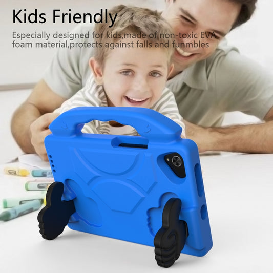 For Samsung Galaxy Tab A7 Lite T220 / T225 Thumb Bracket EVA Shockproof Tablet Case(Blue) by bashfashion