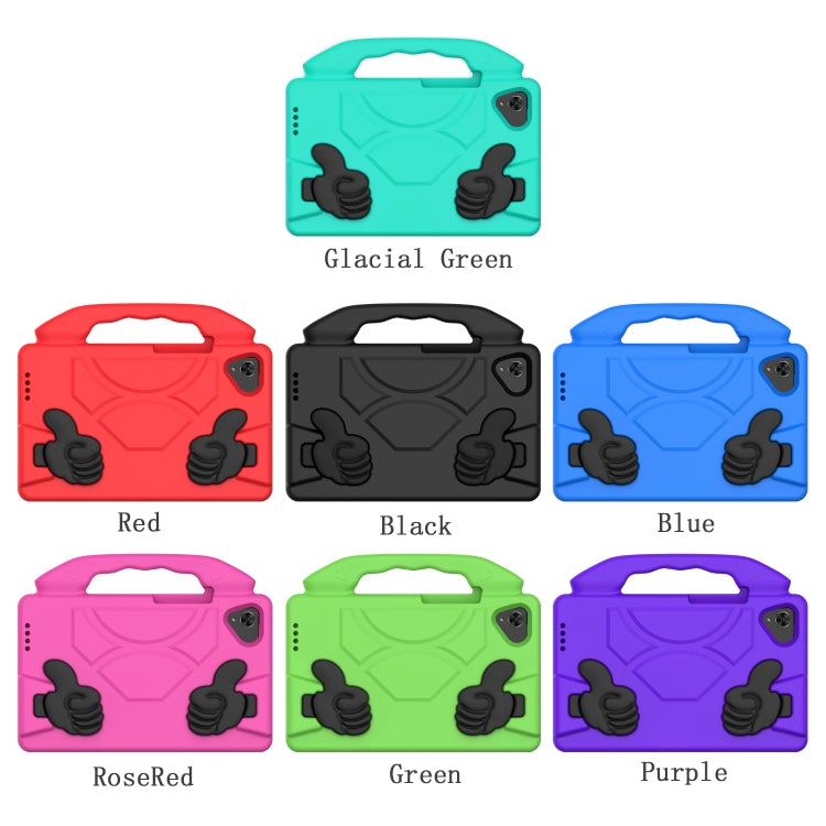 For Samsung Galaxy Tab A7 Lite T220 / T225 Thumb Bracket EVA Shockproof Tablet Case(Green) by bashfashion