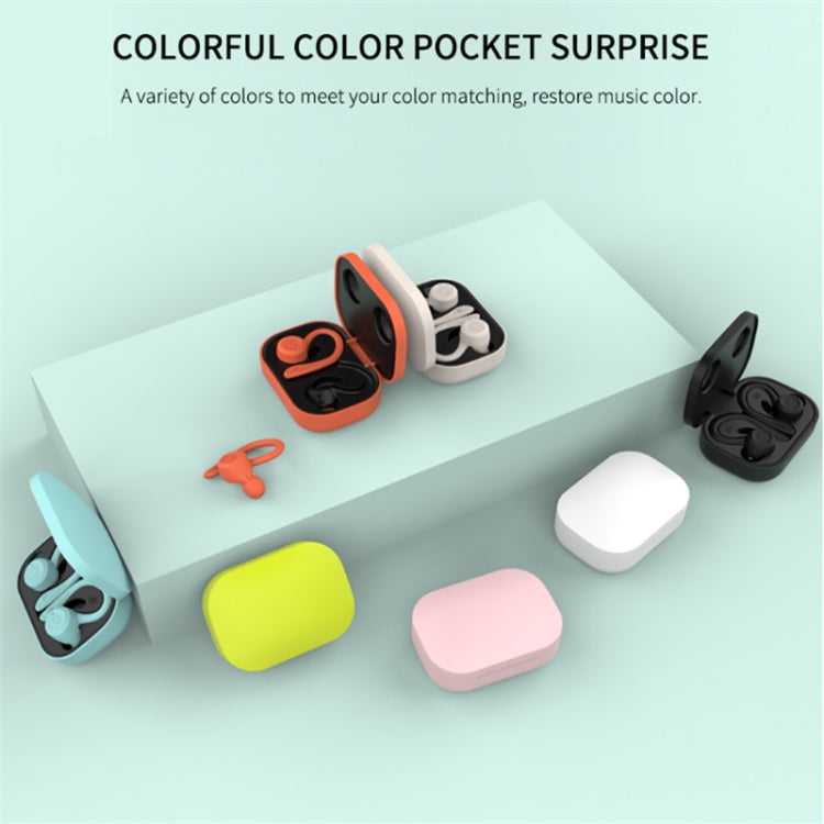 T20 TWS Bluetooth Hooks Wireless Sports Headphones with Charging Box IPX6 Waterproof Noise-cancelling Earphones(Gray) by bashfashion