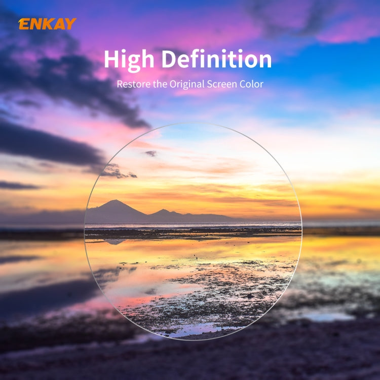 2 PCS For Huawei WATCH 3 Pro 48mm ENKAY Hat-Prince 0.2mm 9H 2.15D Curved Edge Tempered Glass Screen Protector Watch Film by ENKAY