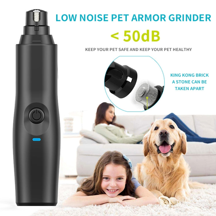 Electric Dog Cat Nail Polisher Portable Nail Clipper File Kit Pet Paw Tools by bashfashion