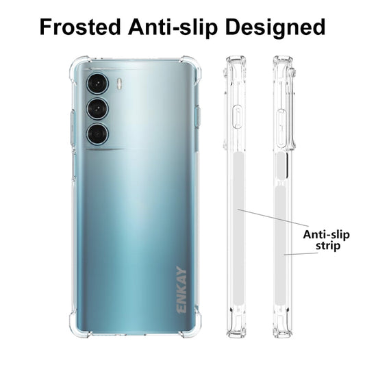 For Motorola Edge S30 / Moto G200 5G ENKAY Transparent TPU Shockproof Case by ENKAY