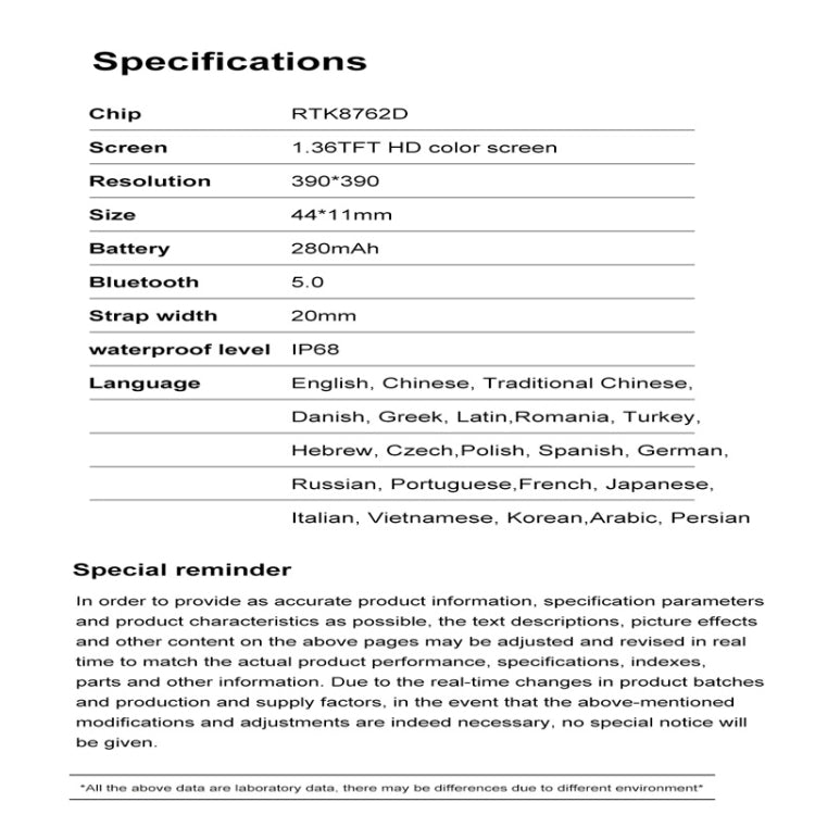 DT4 1.36 inch Steel Watchband Color Screen Smart Watch(Gold) by bashfashion