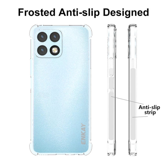 For Honor X30i ENKAY Transparent TPU Shockproof Case by ENKAY