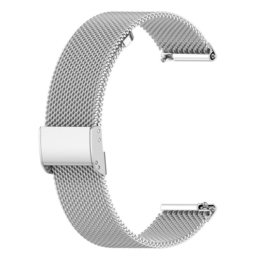 For Samsung Galaxy Watch 3 41mm Milan Metal Steel Mesh Buckle Watch Band(Silver) by bashfashion