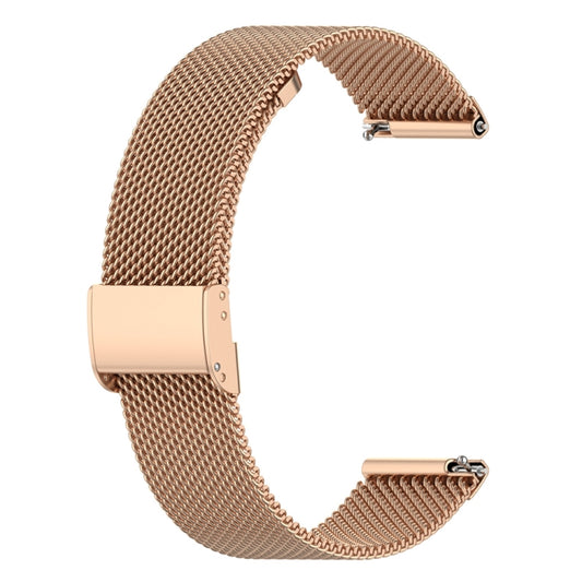 For Samsung Galaxy Gear S2 Classic Milan Metal Steel Mesh Buckle Watch Band(Rose Gold) by bashfashion