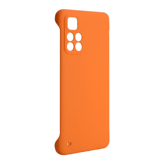 For Xiaomi Redmi Note 11 5G / Note 11T 5G Global / Note 11S 5G / Poco M4 Pro 5G Global ENKAY Matte Frameless Hard PC Phone Case(Orange) by ENKAY