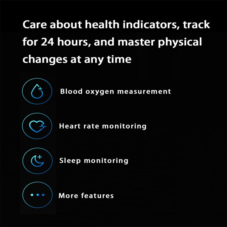 D20L 1.3 inch IP67 Waterproof Color Screen Smart Watch(Black) by bashfashion