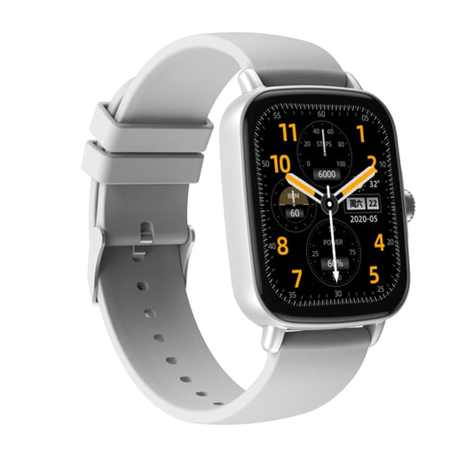 AW18 1.69inch Color Screen Smart Watch, Support Bluetooth Call / Heart Rate Monitoring(White) by bashfashion