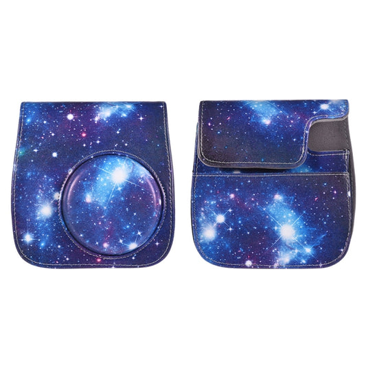 Universe Pattern Full Body Camera PU Leather Case Bag with Strap for FUJIFILM instax mini 9 / mini 8+ / mini 8 by bashfashion