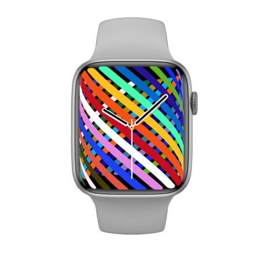 W7 1.8 inch Color Screen Smart Watch, Support Heart Rate Monitoring/Blood Pressure Monitoring(White) by bashfashion