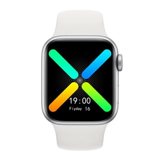 T500 Plus 1.44 inch Color Screen Smart Watch,Support Heart Rate Monitoring/Blood Pressure Monitoring(White) by bashfashion