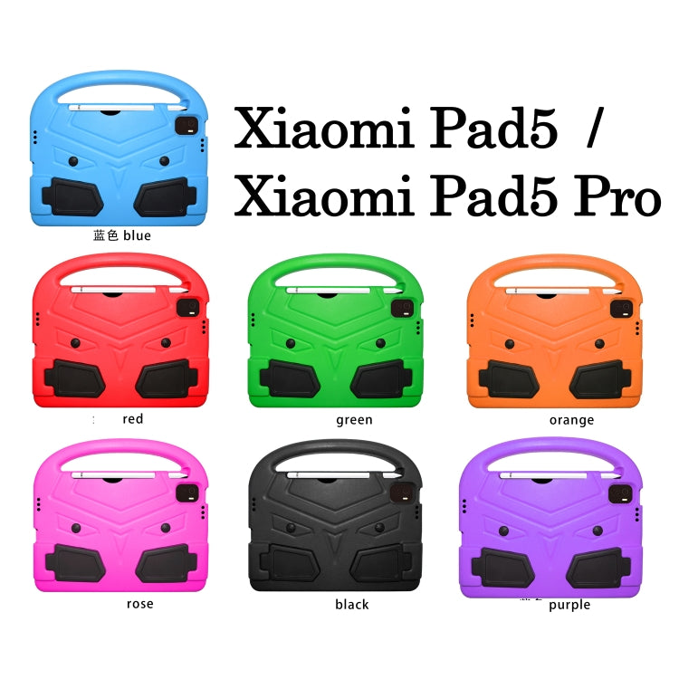 For Xiaomi Pad 5 / Pad 5 Pro Sparrow Style Shockproof Kickstand EVA Tablet Case(Green) by bashfashion