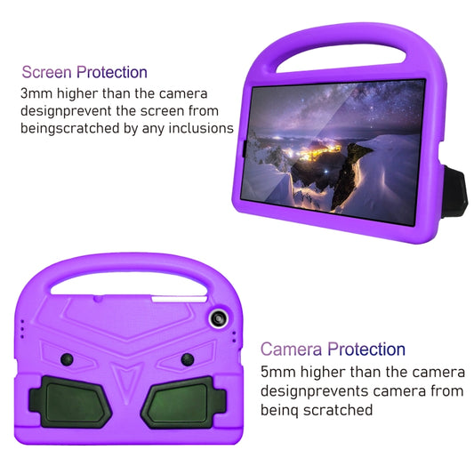 For Lenovo TB-X306F / TB-X306X Sparrow Style Kickstand Shockproof EVA Tablet Case(Purple) by bashfashion