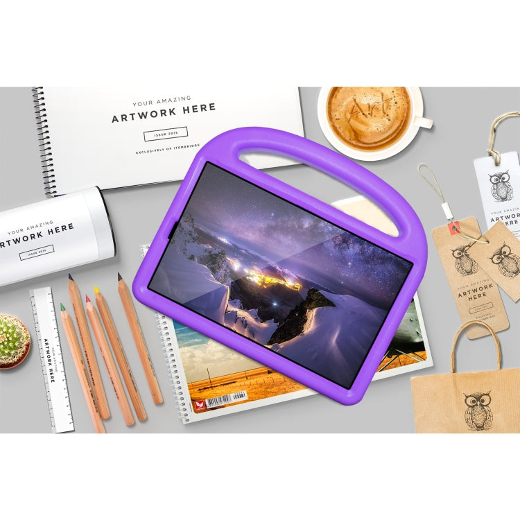 For Lenovo TB-X306F / TB-X306X Sparrow Style Kickstand Shockproof EVA Tablet Case(Purple) by bashfashion