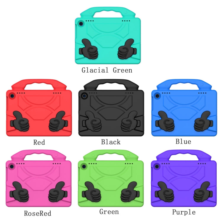 For Amazon Kindle Fire HD8 2020 Thumb Bracket EVA Shockproof Tablet Case(Purple) by bashfashion