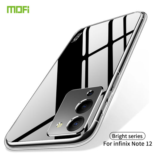 For Infinix Note 12 / G96 MOFI Ming Series Ultra-thin TPU Phone Case(Transparent) by MOFI
