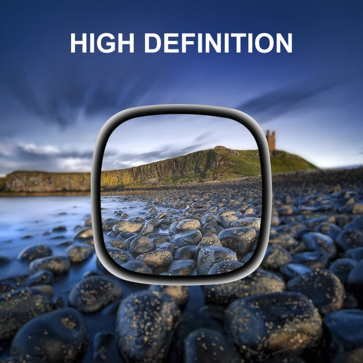 2 PCS For Fitbit Versa 4 / Sense 2 ENKAY 3D Full Coverage Soft PC Edge + PMMA HD Screen Protector Film by ENKAY