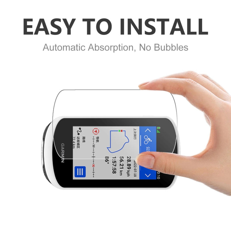 1 PCS For Garmin Edge Explore 2 ENKAY Hat-Prince 0.26mm 9H 2.5D Curved Edge Tempered Glass Protector by ENKAY