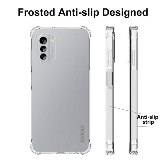 For Nokia G60 5G ENKAY Clear TPU Shockproof Phone Case by ENKAY