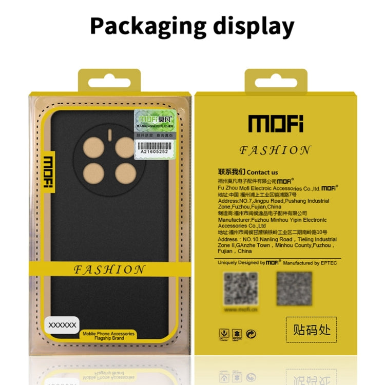 For Huawei Mate 50 MOFI Fandun Series Frosted Ultra-thin PC Hard Phone Case(Red) by MOFI