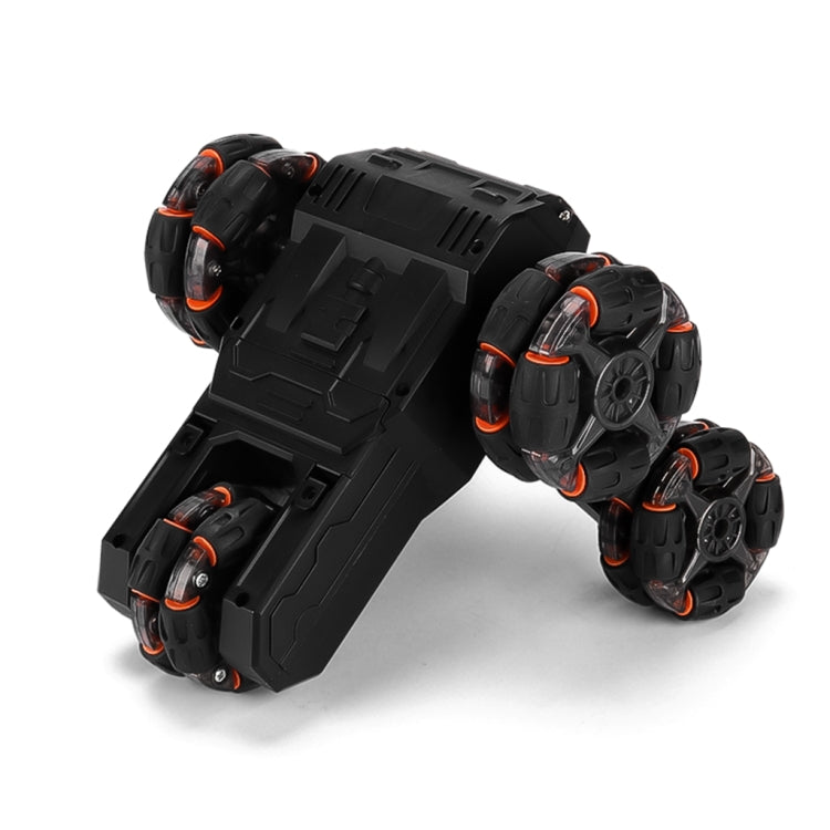 MoFun Five-wheeled Stunt Car 360-degree Swing Arm 2.4G Multifunctional RC Car, Specifications:Dual(Black) by MoFun