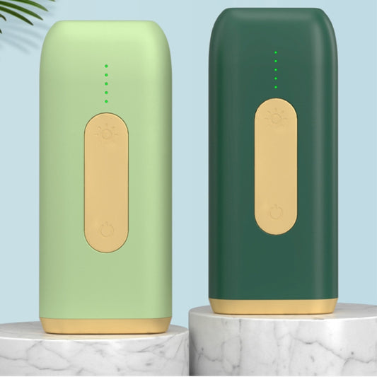 A18 Household Portable Electric Handheld Laser Hair Removal Instrument, Specification:EU Plug(Deep Green) by bashfashion
