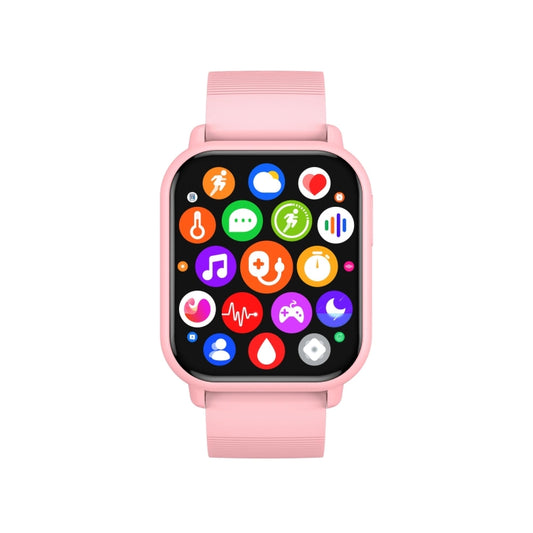 ZW32 1.85 inch Color Screen Smart Watch,Support Heart Rate Monitoring/Blood Pressure Monitoring(Pink) by bashfashion