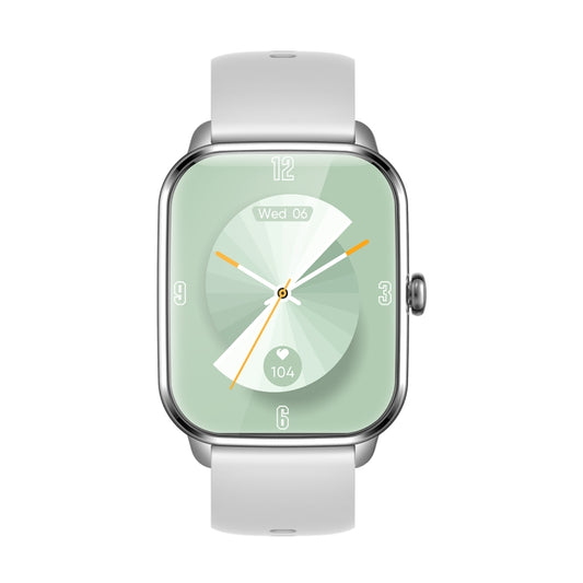 KT65 1.9 inch Color Screen Smart Watch,Support Heart Rate Monitoring/Blood Pressure Monitoring(Silver) by bashfashion