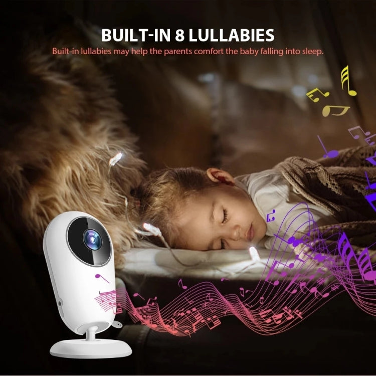 VB608 4.3 inch Wireless Video Baby Monitor IR LED Night Vision Intercom Surveillance Camera(AU Plug) by bashfashion