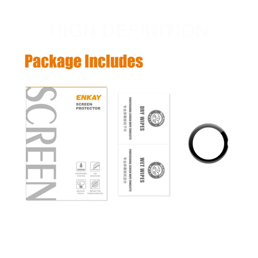 1pcs For Google Pixel Watch ENKAY 3D Full Coverage Soft PC Edge + PMMA HD Screen Protector Film by ENKAY