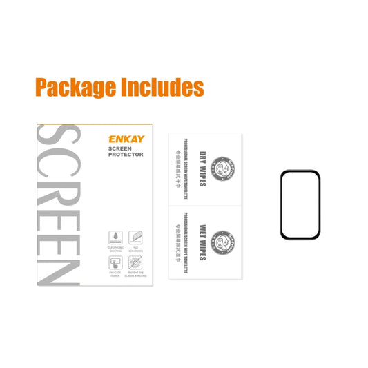 1 PCS For Redmi Smart Band 2 ENKAY Hat-Prince 3D Full Coverage Soft PC Edge + PMMA HD Screen Protector Film by ENKAY