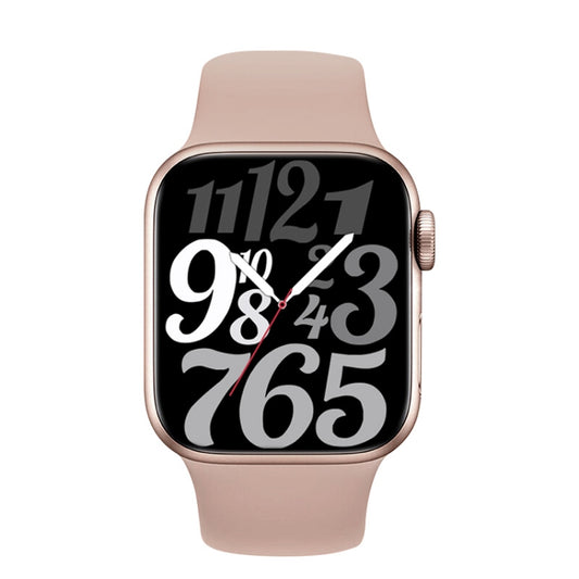 WS88 1.96 inch Color Screen Smart Watch,Support Heart Rate Monitoring / Blood Pressure Monitoring(Gold) by bashfashion