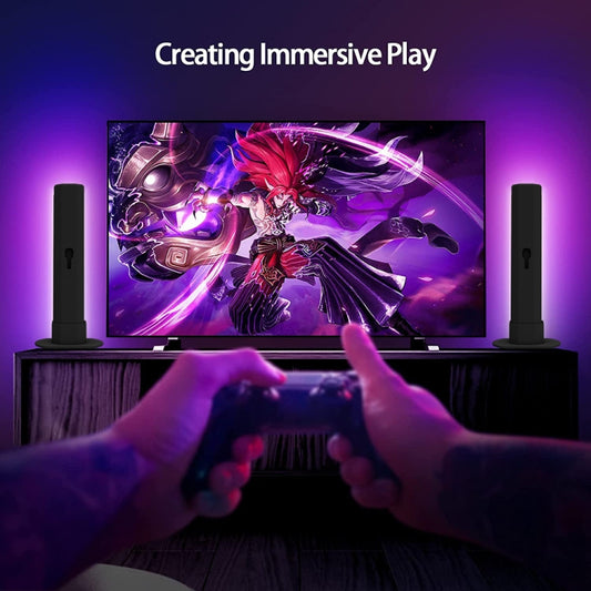 ZM-021 Music Sync LED Bar Ambient Light TV Tuya Desktop Atmosphere Lamp by bashfashion