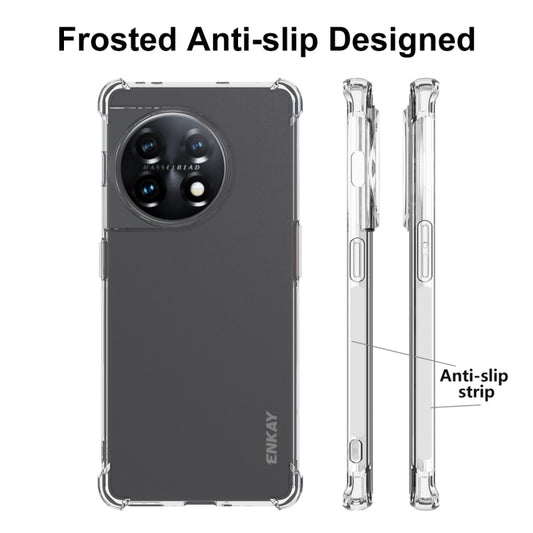 For OnePlus 11R 5G Global ENKAY Hat-Prince Clear TPU Shockproof Phone Case by ENKAY