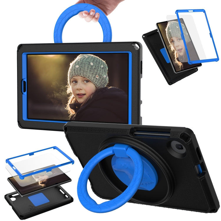 For Samsung Galaxy Tab A7 Lite T220/T225 2020 EVA Hybrid PC Shockproof Tablet Case with Frame(Black) by bashfashion