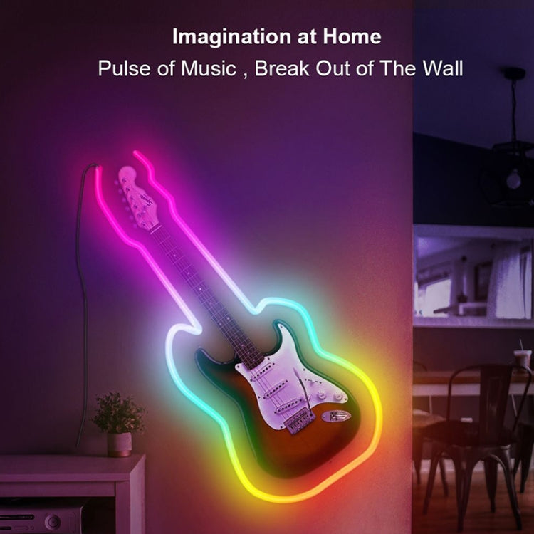 NH021 Waterproof 3m TUYA WIFI Music Sync RGB Neon Rope Light by bashfashion