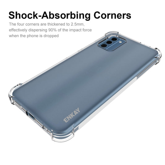 For Nokia C300 4G ENKAY Transparent TPU Shockproof Phone Case by ENKAY