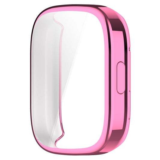 For Redmi Watch 3 TPU Fully Enclosed Watch Protective Case(Pink) by bashfashion
