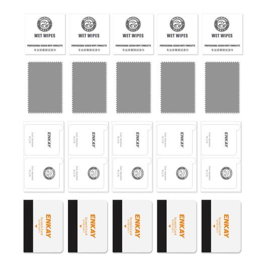 For Huawei Nova 11 Pro / 11 Ultra 5pcs ENKAY Hat-Prince 3D Curved Full Glue Tempered Glass Film by ENKAY