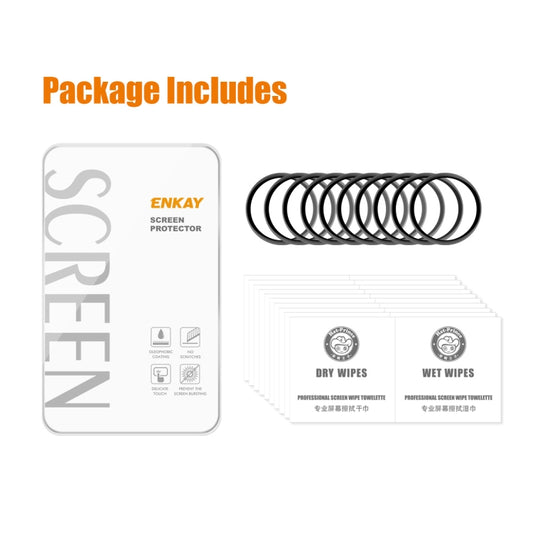 10pcs For Huawei Watch 4 ENKAY 3D Full Coverage Soft PC Edge + PMMA HD Screen Protector Film by ENKAY