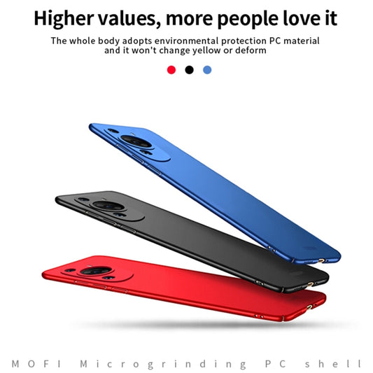 For Huawei P60 Art MOFI Frosted PC Ultra-thin Hard Phone Case(Red) by MOFI