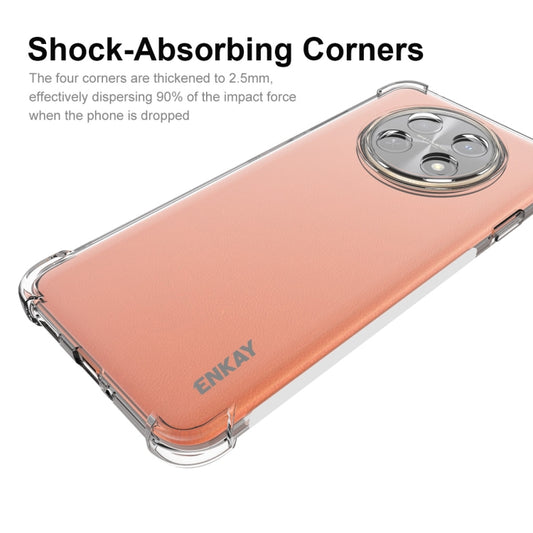 For Huawei Enjoy 60X 4G / nova Y91 4G ENKAY Hat-Prince Transparent TPU Shockproof Phone Case by ENKAY